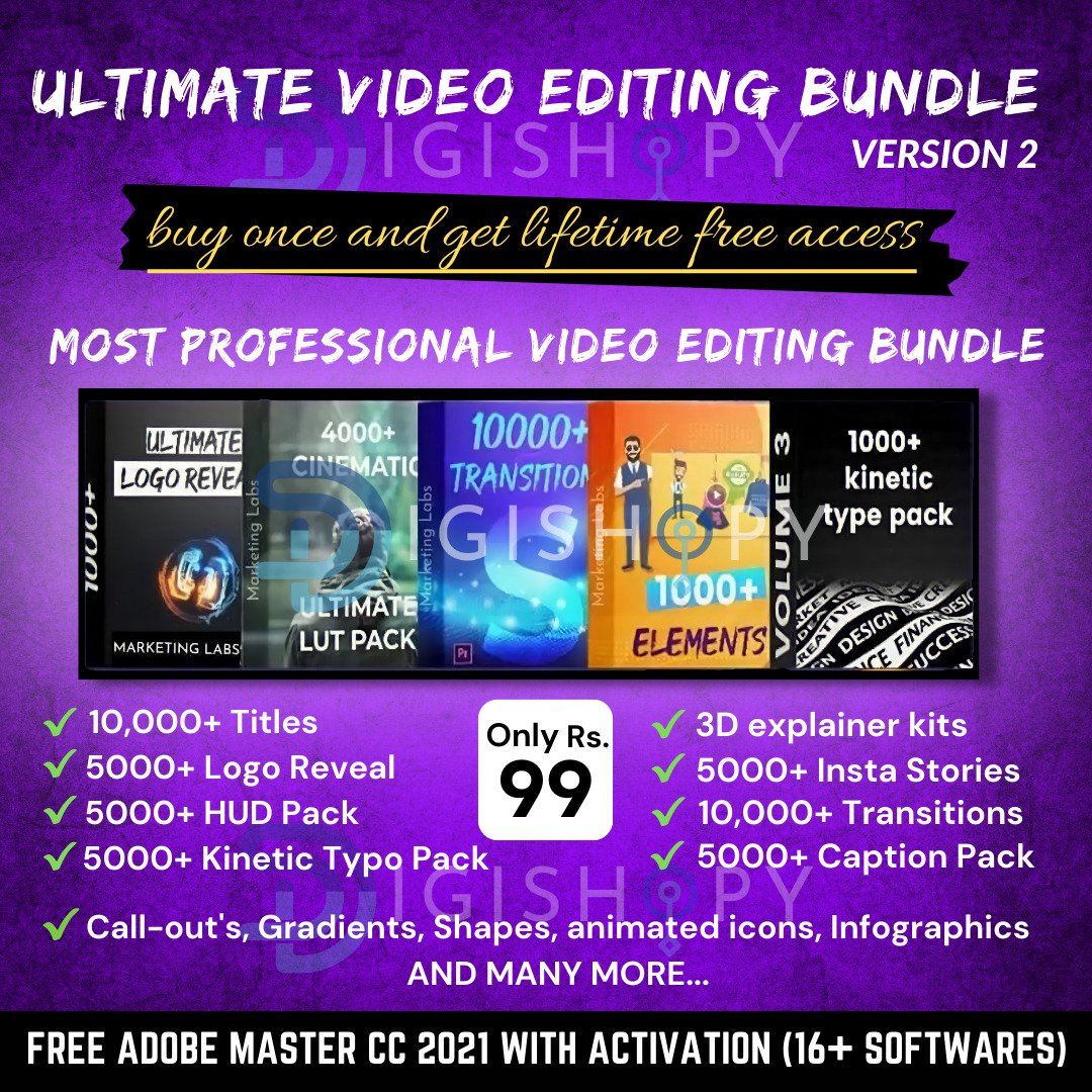 Ultimate Video Editing Bundle 2.0