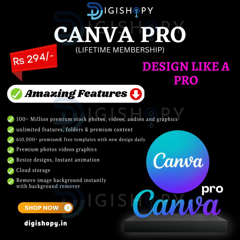 Canva Pro LifeTime Subscription