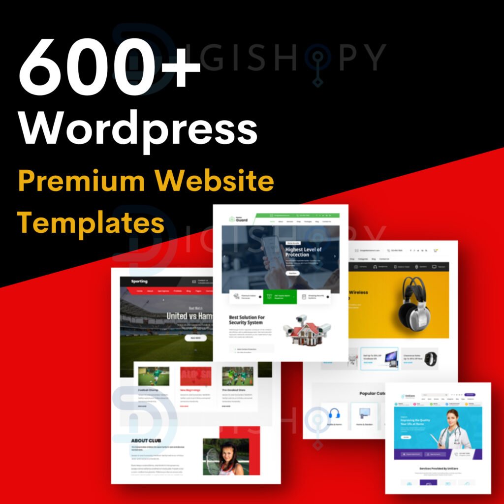 600+ WordPress PREMIUM Themes Bundle (LIFETIME VALIDITY) (UNLIMITED WEBSITES)